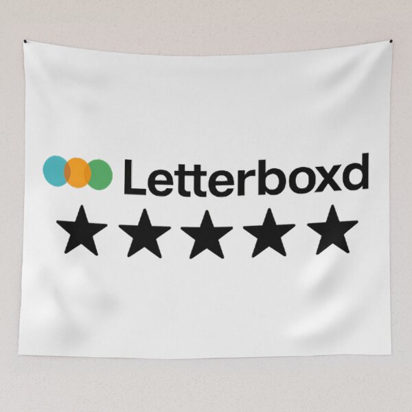 Item preview, Letterboxd 5 Stars - Cinema Film Review Rating App Logo Art designed and sold by LoomisDreams.