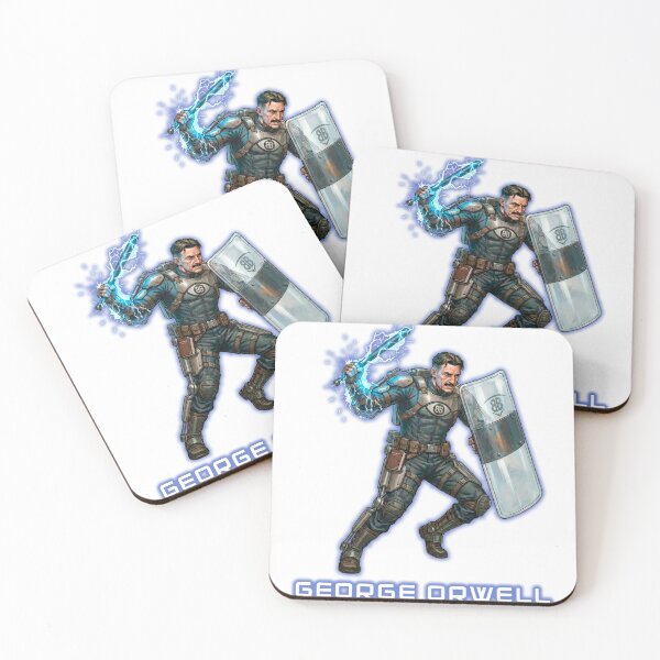 Item preview, George Orwell - the Oppressor of Evil designed and sold by Write-N-Fight.