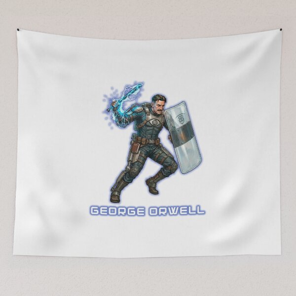 Item preview, George Orwell - the Oppressor of Evil designed and sold by Write-N-Fight.