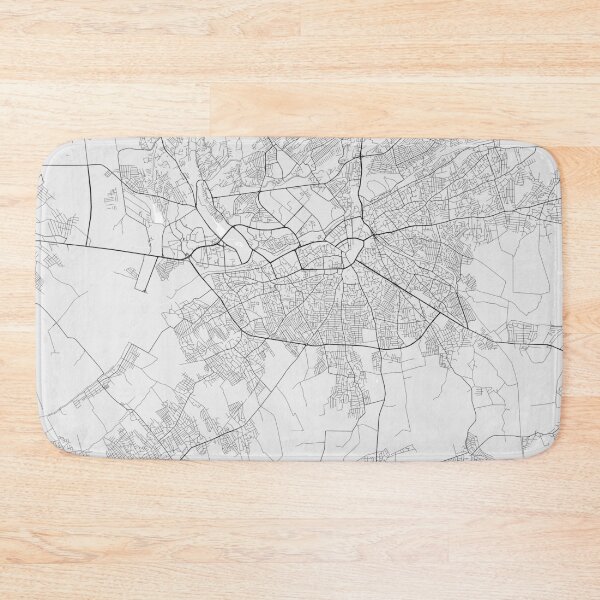 Item preview, Namangan City Map of Uzbekistan - Light designed and sold by deMAP.