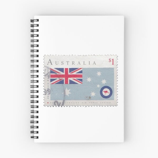 Item preview, Australia Air Force Vintage Postage Stamp designed and sold by red-amber65.