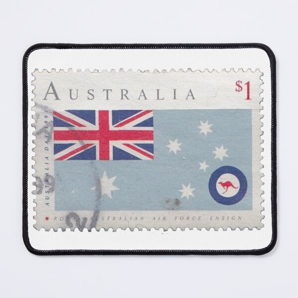 Item preview, Australia Air Force Vintage Postage Stamp designed and sold by red-amber65.