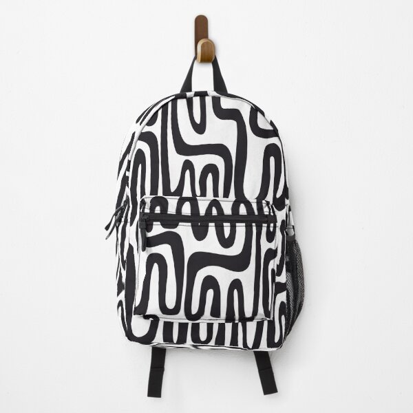 Item preview, Looped Lines - Abstract Minimal Black White designed and sold by Petra Lang.