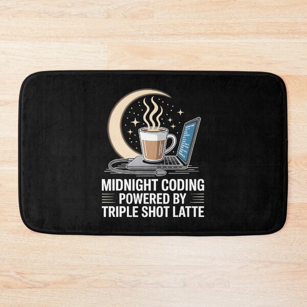 Item preview, Midnight Coding Powered By Triple Shot Latte Programmer designed and sold by LeanneSandra.