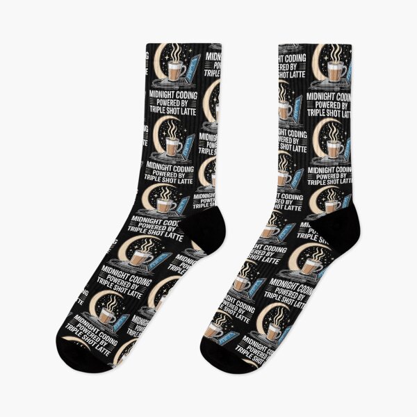 Item preview, Midnight Coding Powered By Triple Shot Latte Programmer designed and sold by LeanneSandra.