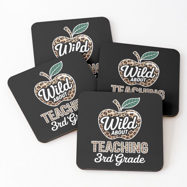 Item preview, Wild About Teaching School Crew 3rd Grade Teacher Squad  designed and sold by CombatTask.
