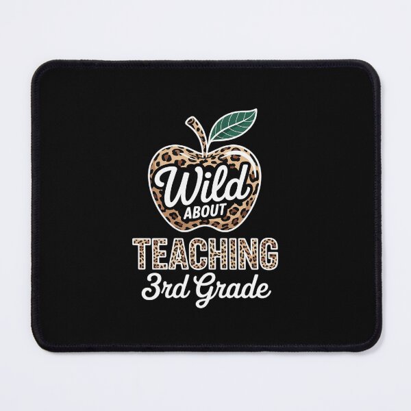 Item preview, Wild About Teaching School Crew 3rd Grade Teacher Squad  designed and sold by CombatTask.