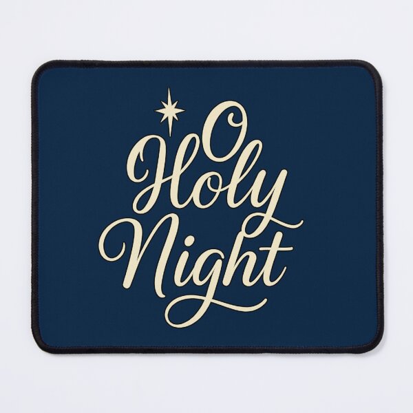 Item preview, O Holy Night - Elegant Christmas Carol Holiday designed and sold by PunchDrop.