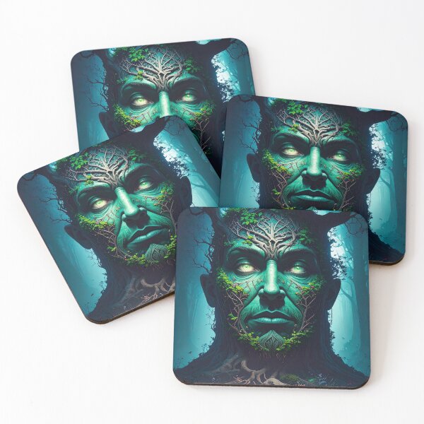Item preview, Gods of the ancient forest - design 3 designed and sold by lokiblueguitar.