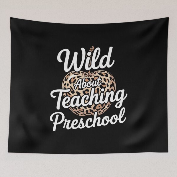 Item preview, Wild About Teaching School Crew Kids Preschool Teacher Squad  designed and sold by CombatTask.