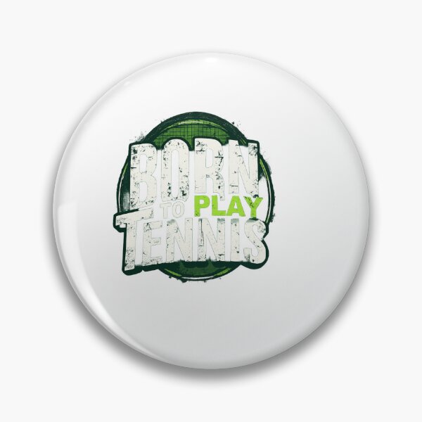 Item preview, born to play tennis – Tennis Quote designed and sold by artcultreone.