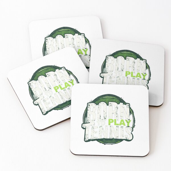 Item preview, born to play tennis – Tennis Quote designed and sold by artcultreone.