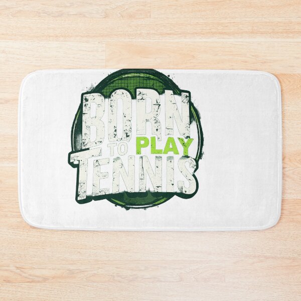 Item preview, born to play tennis – Tennis Quote designed and sold by artcultreone.