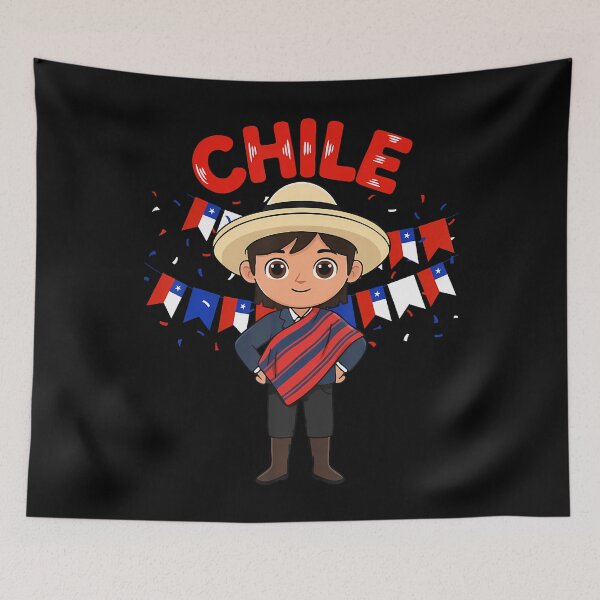 Item preview, Chile Chilean Boy Traditional Outfit Wear Flag Heritage designed and sold by LucretiaTina.