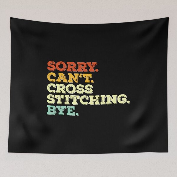 Item preview, Sorry Can'T Stitching Bye Funny Sewing Quilting Stitching designed and sold by LeanneSandra.