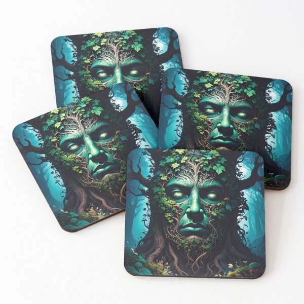 Item preview, Gods of the ancient forest - design 4 designed and sold by lokiblueguitar.