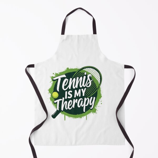 Item preview, tennis is my therapy – Tennis Quote designed and sold by artcultreone.