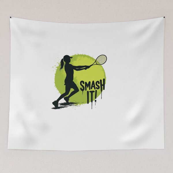 Item preview, smash it tennis – Tennis Quote designed and sold by artcultreone.