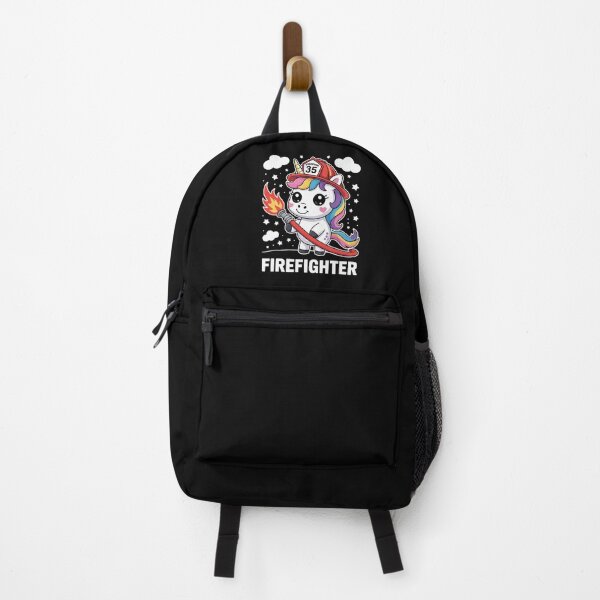 Item preview, Firefighter Unicorn Kids Girls Women Rainbow Firefighting designed and sold by RuthGAArt.
