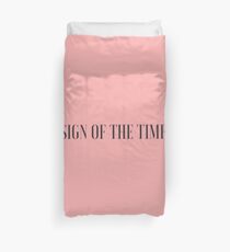 “SIGN OF THE TIMES.” Harry styles Duvet Cover
