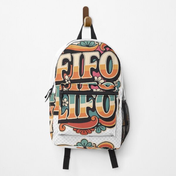 Item preview, FIFO LIFO Retro Vintage Typography designed and sold by RetroNibylander.