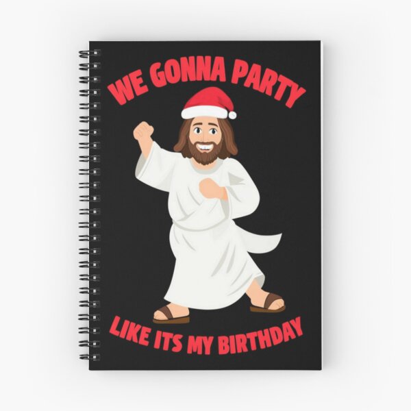 Item preview, Dancing Jesus in Santa Hat – Funny Christmas Party Design for Holiday Cheer designed and sold by Bright Nest Studio.