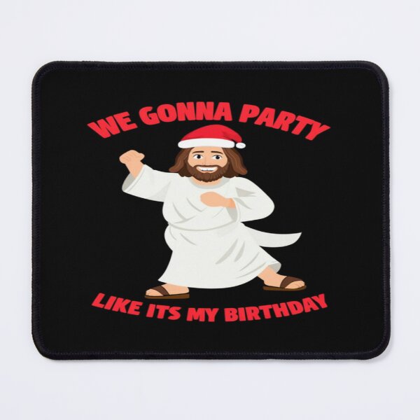 Item preview, Dancing Jesus in Santa Hat – Funny Christmas Party Design for Holiday Cheer designed and sold by Bright Nest Studio.