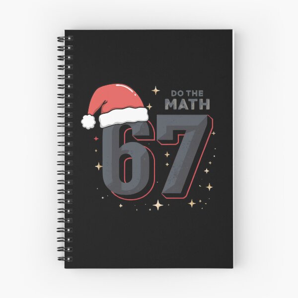 Item preview, Do The Math 67 – Bold Christmas Teacher Humor Design designed and sold by SaritaVerseArt.