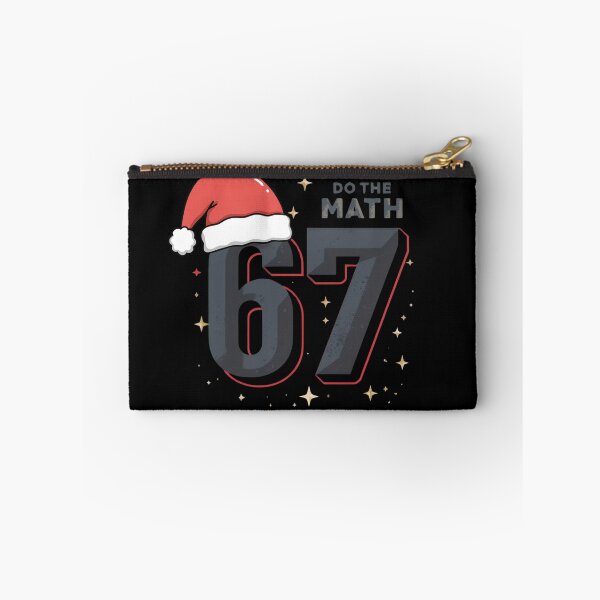 Item preview, Do The Math 67 – Bold Christmas Teacher Humor Design designed and sold by SaritaVerseArt.
