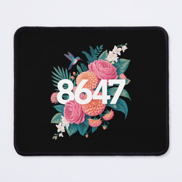 Item preview, 8647 Anti Trump Floral 86 47 Resist Anti-Trump Impeach Trump designed and sold by CombatTask.