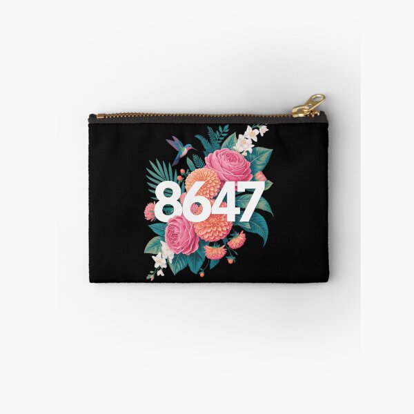 Item preview, 8647 Anti Trump Floral 86 47 Resist Anti-Trump Impeach Trump  designed and sold by CombatTask.