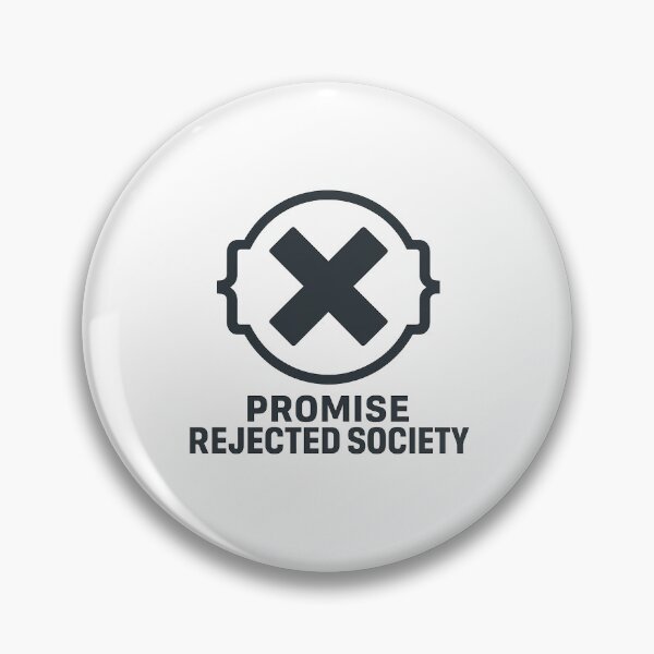 Item preview, Promise Rejected Society – Error-Driven Dev Badge designed and sold by techy-rrr.