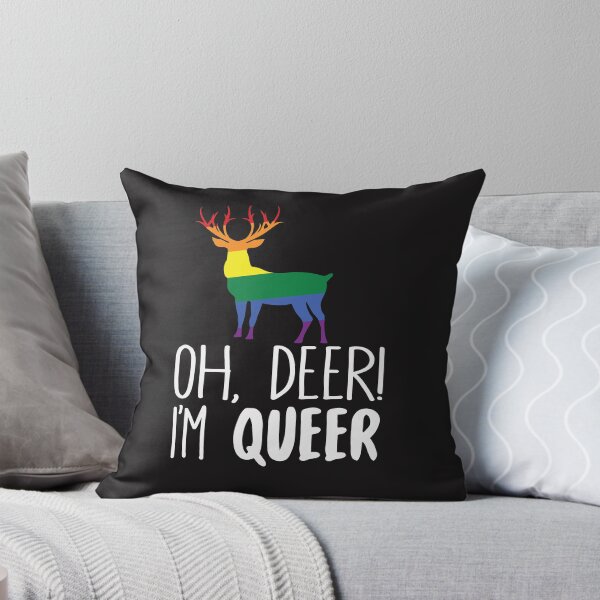 Item preview, 'Oh, Deer! I'm Queer' Design For LGBTQ and Gay Pride  designed and sold by duncandesigns84.