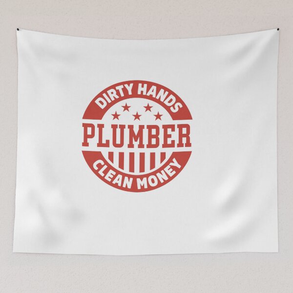 Item preview, Dirty hands plumber clean money – Funny Plumber Quote designed and sold by artcultreone.