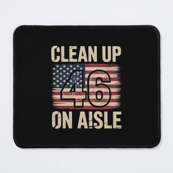Item preview, Anti Joe Biden Trump 2024 Back America Clean Up On Aisle 46  designed and sold by CombatTask.