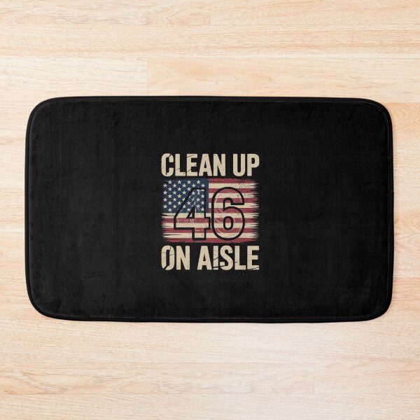 Item preview, Anti Joe Biden Trump 2024 Back America Clean Up On Aisle 46  designed and sold by CombatTask.