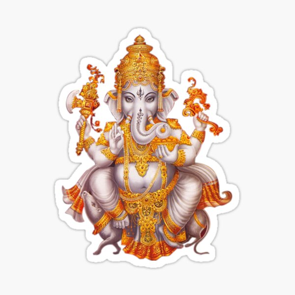 Ganesh , Ganesha  Sticker
