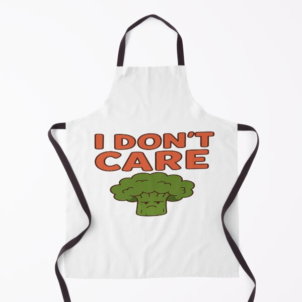 Item preview, Funny Broccoli Quote Shirt – “I Don’t Care” Cute Vegetable Cartoon | Humor Tee & Hoodie Design designed and sold by TrendMixDesigns.