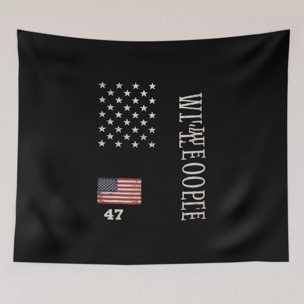 Item preview, Anti Trump 8647 86 47 US Flag We The People Impeach 47  designed and sold by CombatTask.
