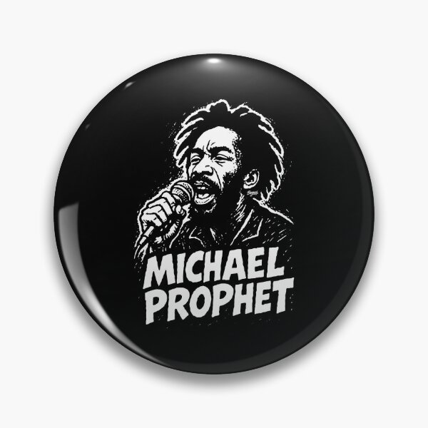 Item preview, Michael Prophet Stencil Portrait designed and sold by Boogosh.