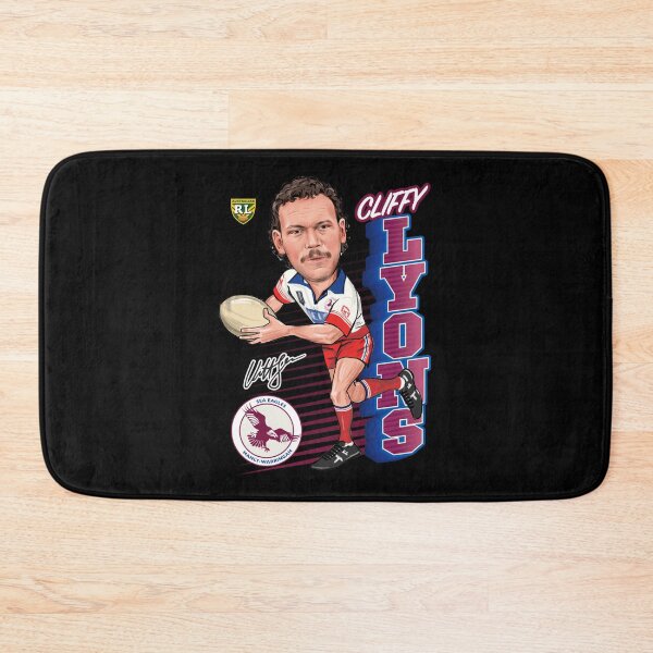 Item preview, Manly Warringah Sea Eagles Cliff Lyons Cliffy Character designed and sold by HuyenCui.