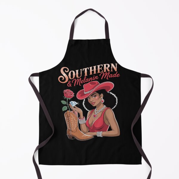 Item preview, Southern & Melanin Made Black Cowgirl Western Rodeo Texas designed and sold by HardcoreTour.