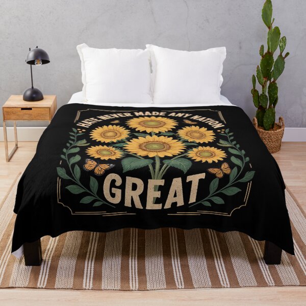 Item preview, Anti Trump Floral Democrat President Liberal Sunflowers  designed and sold by CombatTask.
