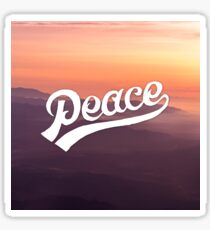 Peace Sticker