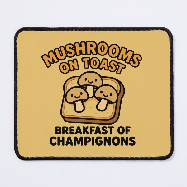Item preview, Mushrooms on Toast - Breakfast of Champignons designed and sold by letitrip.