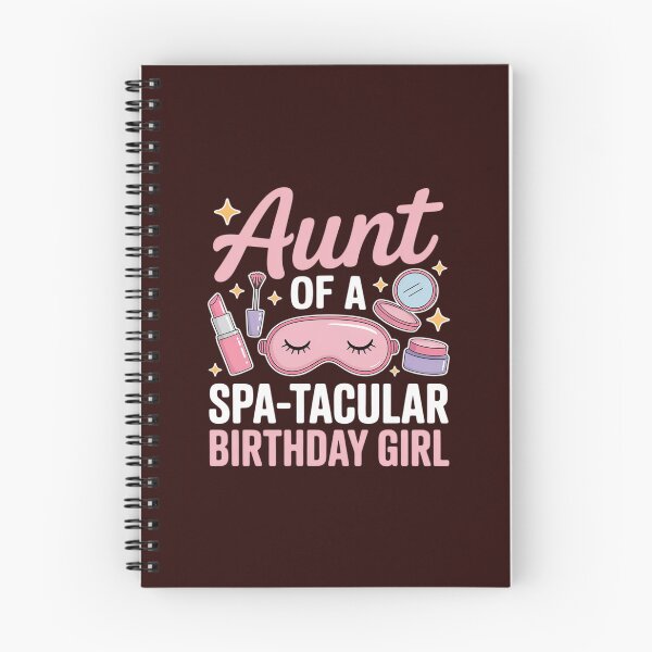 Item preview, Spa Squad Decorations Spa-tacular Aunt of Spa Birthday Party designed and sold by ToggleBet.