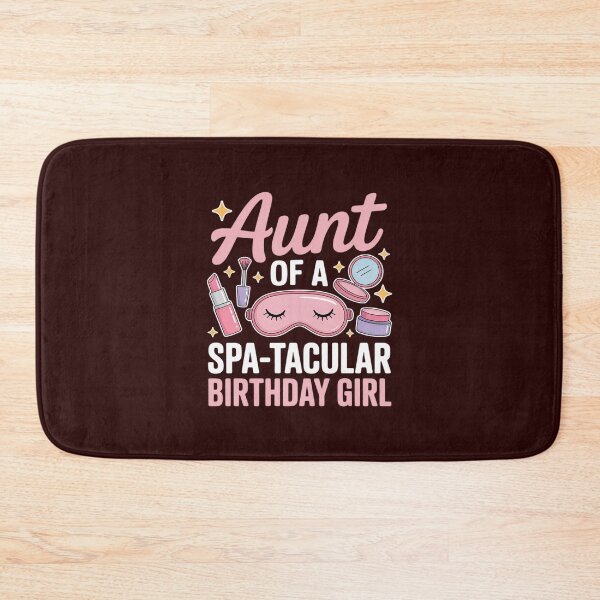 Item preview, Spa Squad Decorations Spa-tacular Aunt of Spa Birthday Party designed and sold by ToggleBet.