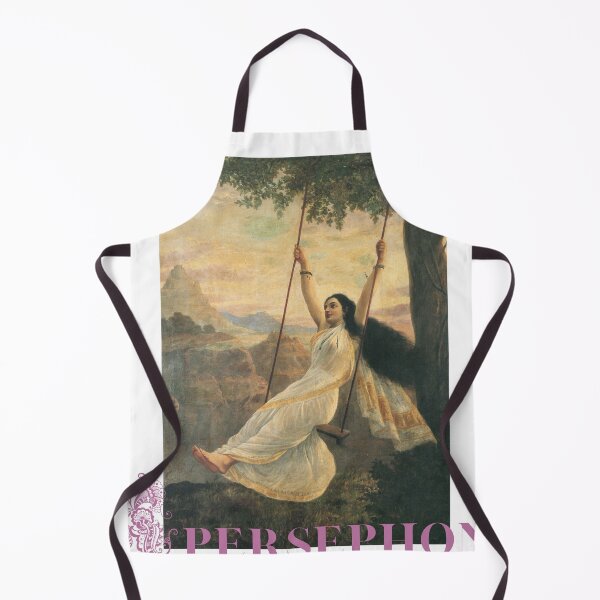 Item preview, Persephone Carefree Ravi Varma designed and sold by Durgabha Shop.