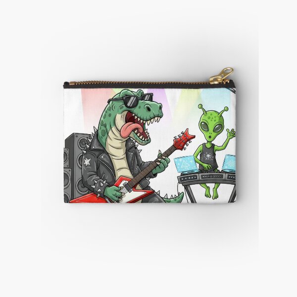 Item preview, T-Rex Rock Star and Alien DJ Band designed and sold by Mikhail Palinchak.
