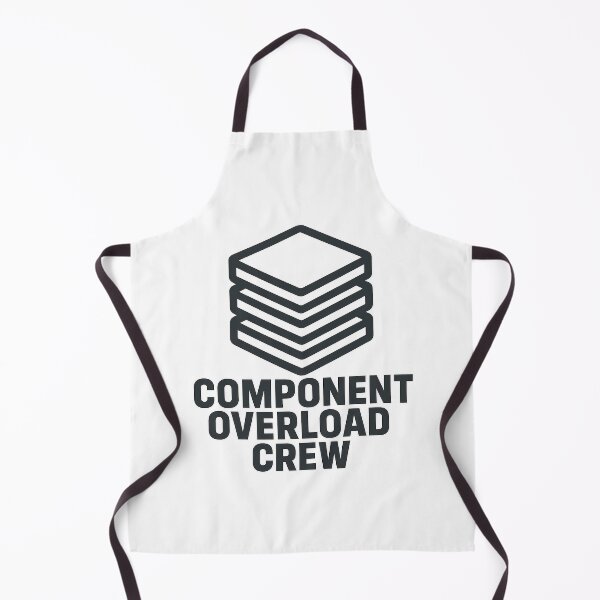 Item preview, Component Overload Crew – Massive React UI Stack Graphic designed and sold by techy-rrr.